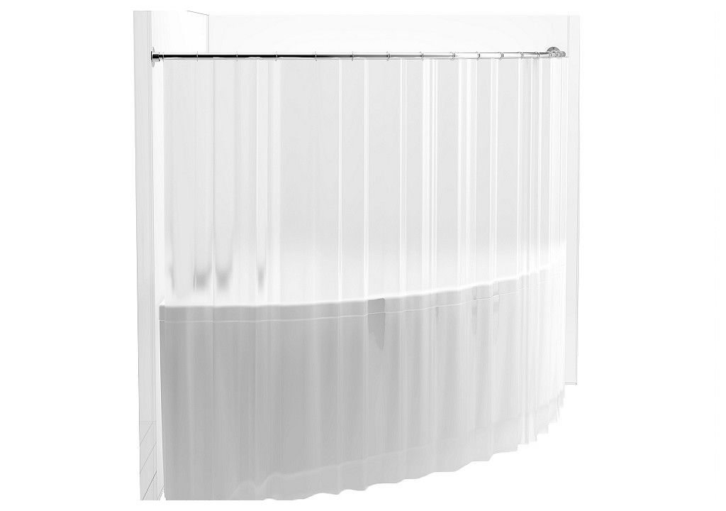 Карниз для ванны Aquanet Bali полукруглый 150х150 00156491 - Вид №2