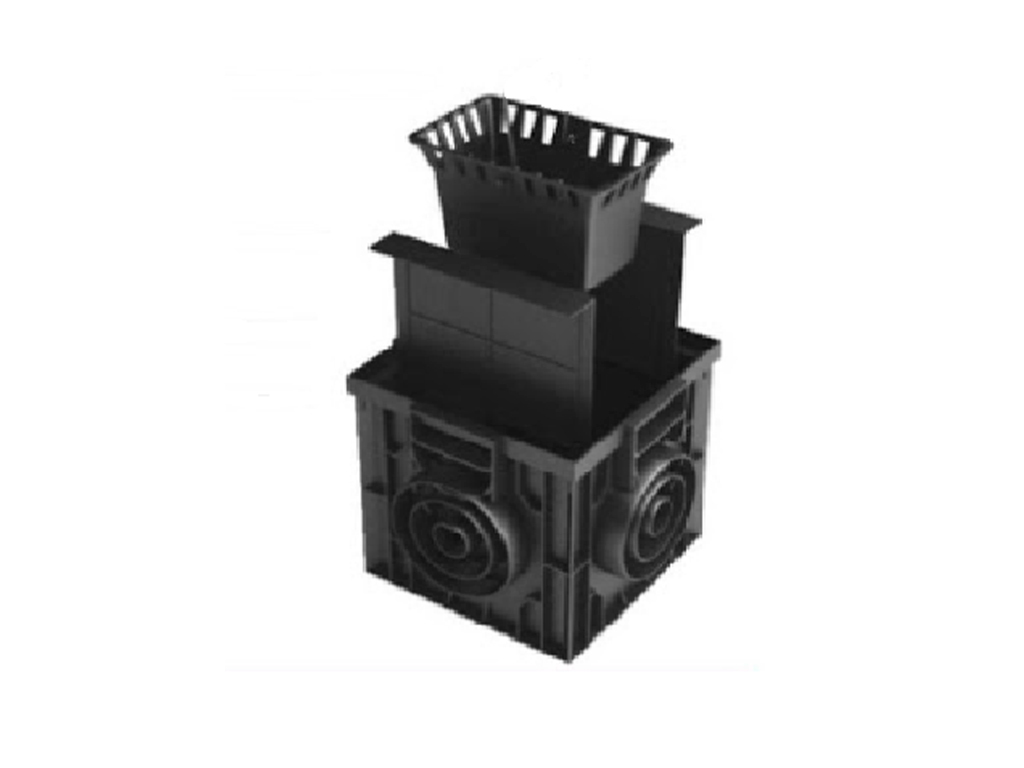 P3030С Дождеприемник пластиковый SteeStart 300х300 ГеоПластБорд GPBST-208 - Вид №3