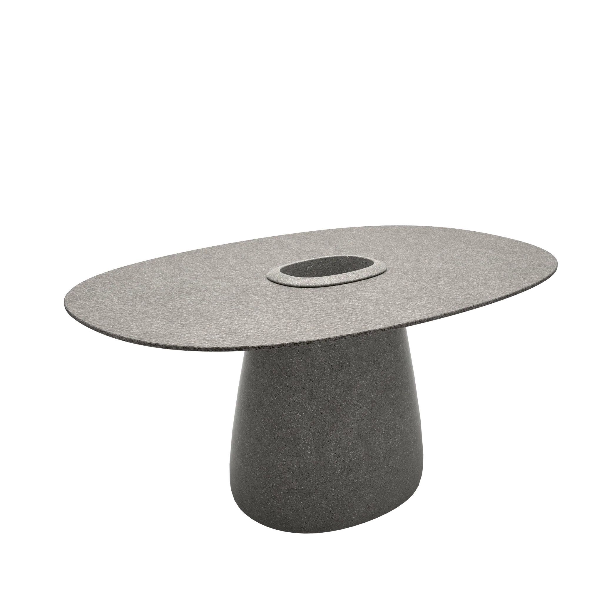 Овальный стол из ламинированной керамики Qeeboo Булыжник ARCH-00078545 - Вид №5