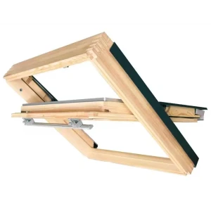 Мансардное окно Fakro AHRD B4 94x140 см сосна