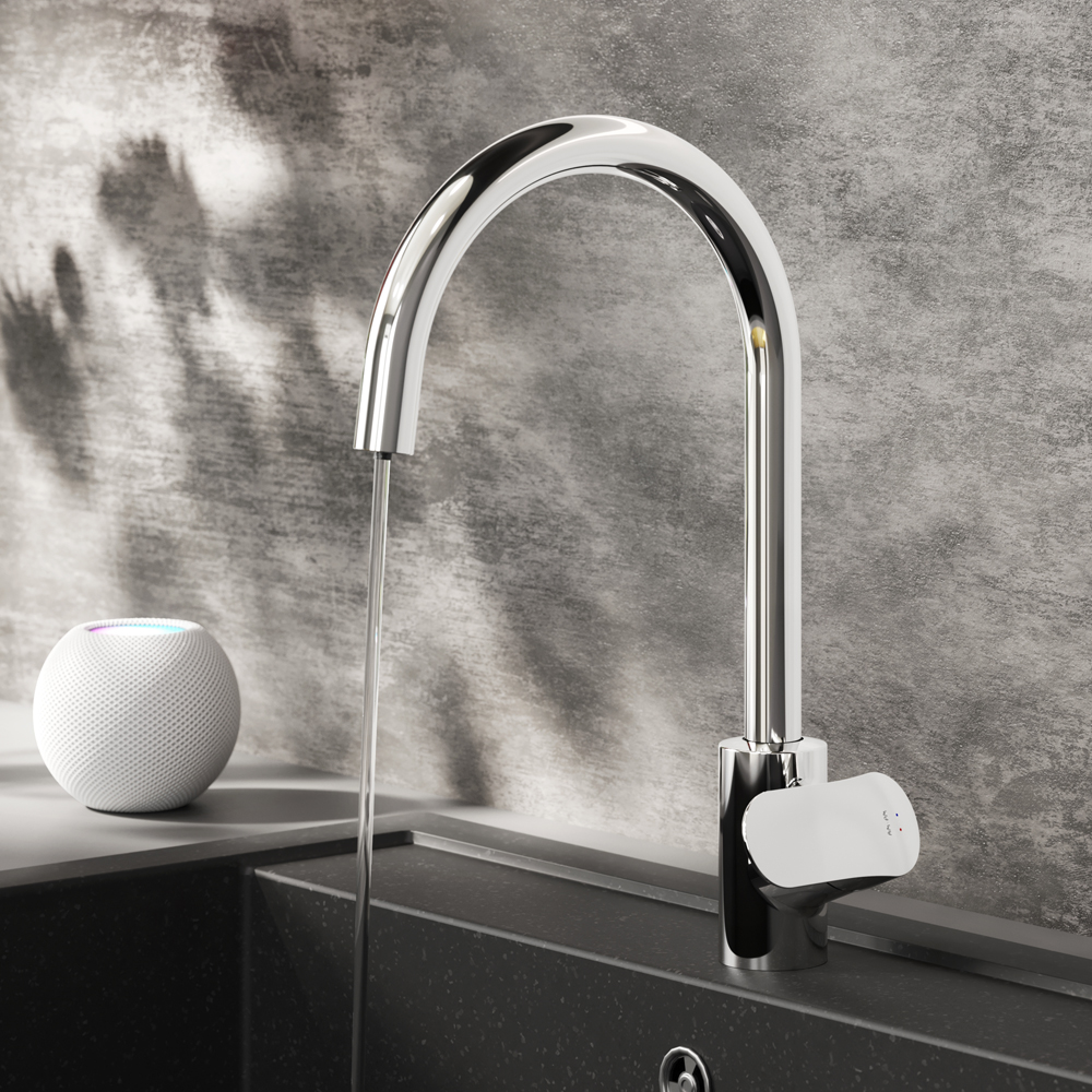 F8007700 смеситель для кухни с каналом для питьевой воды хром шт. AM.PM Like - Вид №2