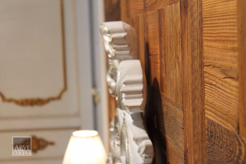 Arvestyle Лакированная двуспальная кровать из массива дерева Letizia Mn-1501 - Вид №9