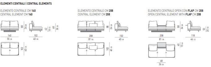 Minotti Секционный кожаный диван Connery sun-id-1360756 - Вид №8