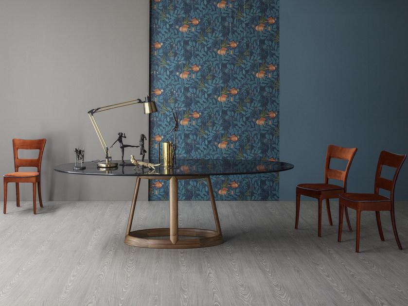 Bonaldo Овальный мраморный стол sun-id-1516568 - Вид №1