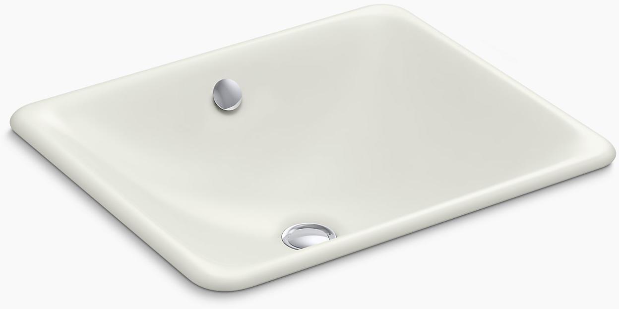 KOHLER Iron Plains Встраиваемая / устанавливаемая под столешницу раковина для ванной комнаты K-5400-NY 