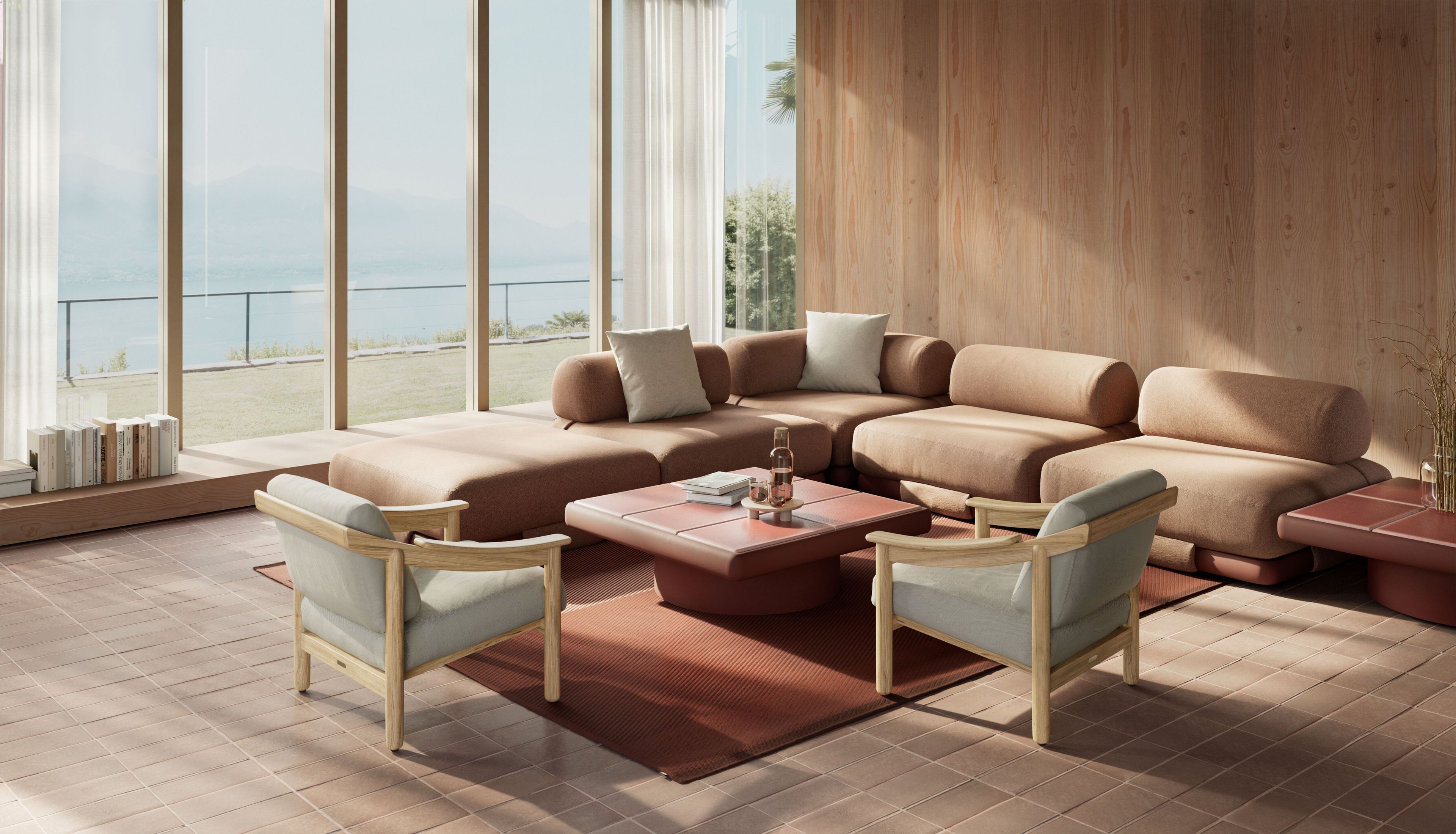 Садовое кресло с подлокотниками Kettal LODEN ARCH-00072448 - Вид №3