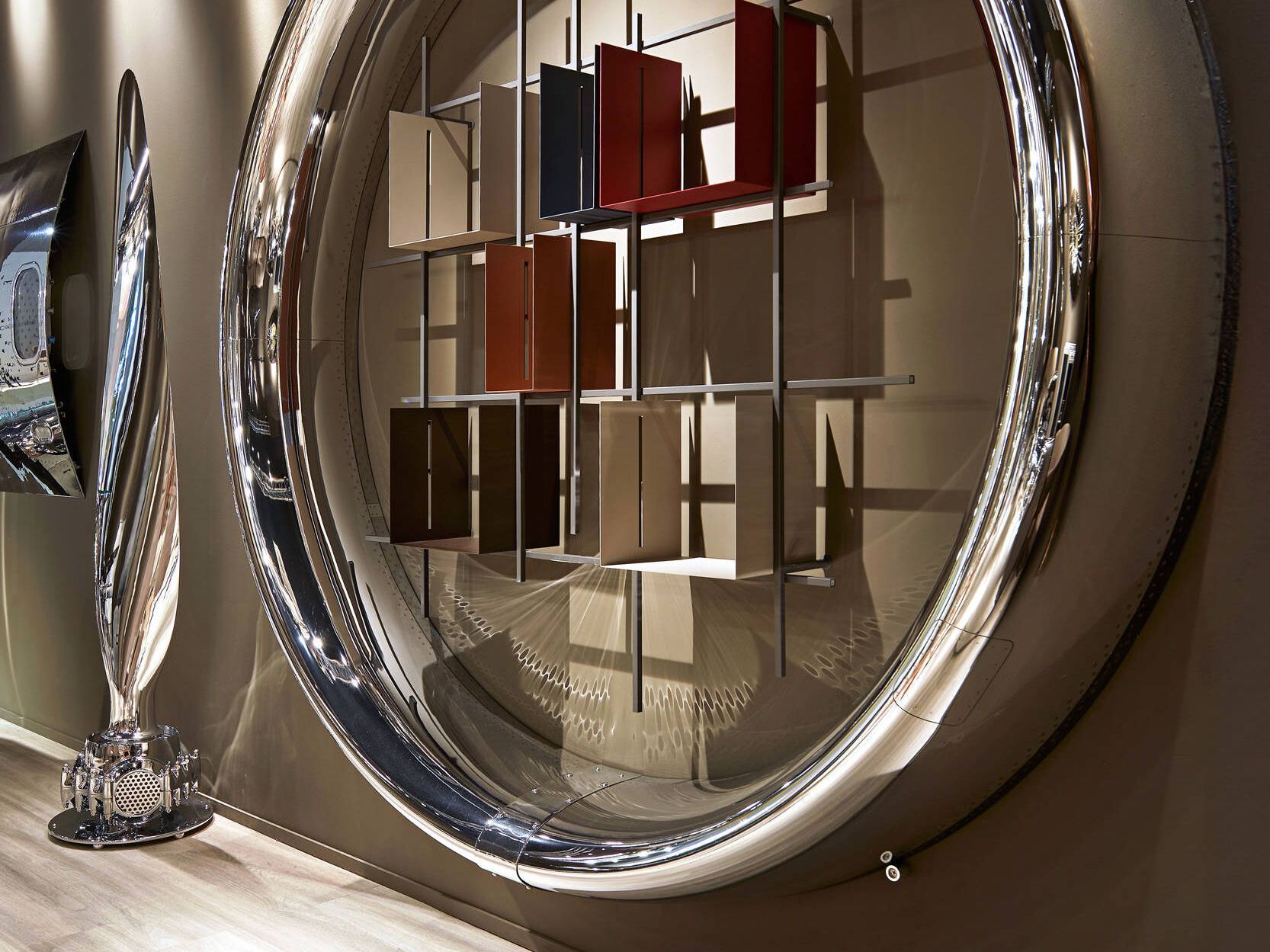 Настенный книжный шкаф Arteinmotion AIR-LIB0173 ARCH-00146464 - Вид №4