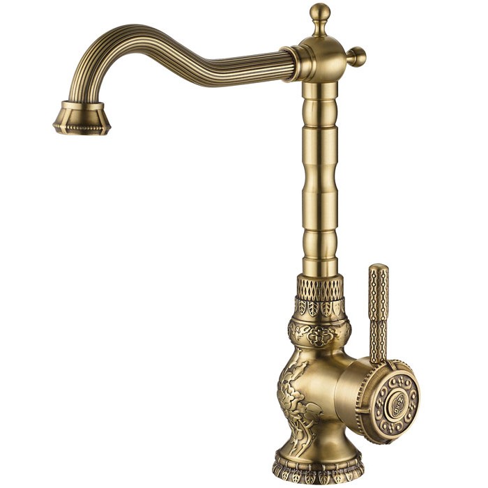 Zorg A 305K-BR Смеситель для кухни Zorg 304 х 185 мм  - Вид №1