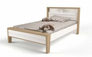 Кровать ABC-KING 160х90 №2MIX OCEAN №2 (с мяг.изнож) (cream)