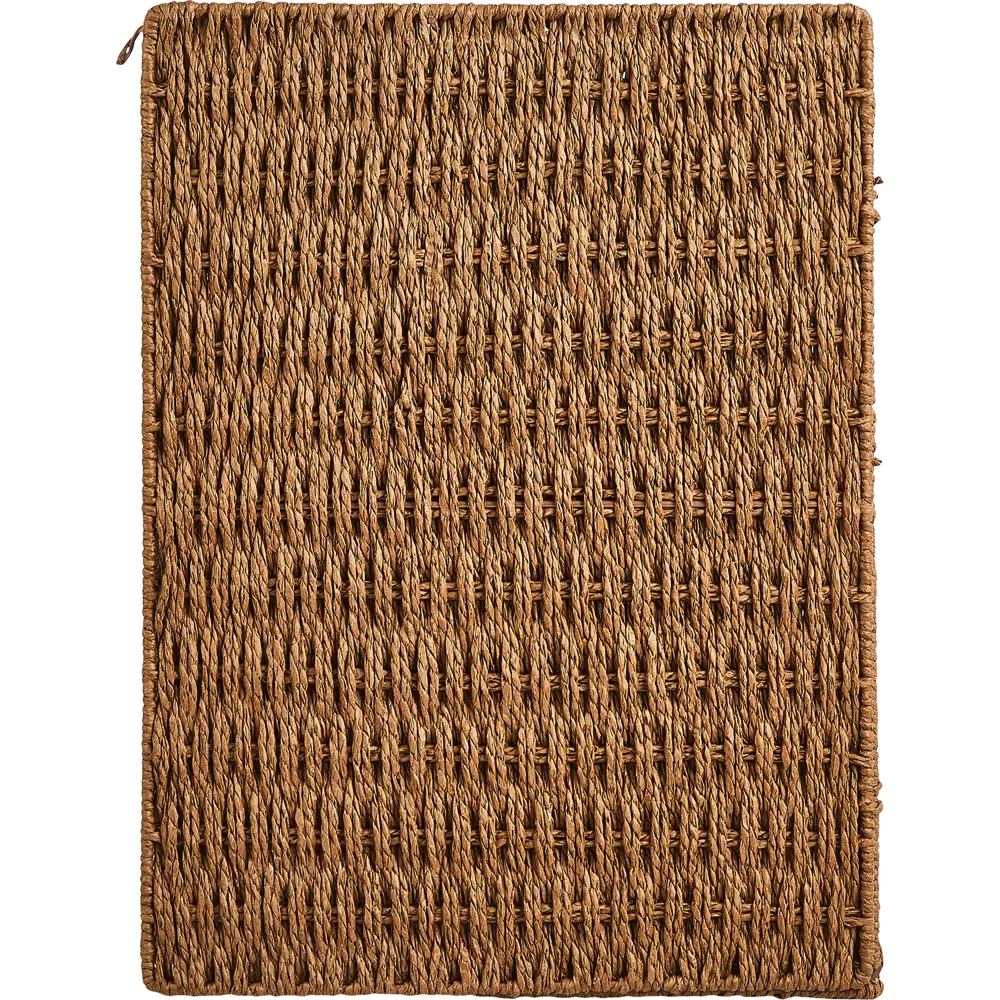 Корзина с крышкой для хранения 45x21x33 см бумага цвет коричневый SPACEO Kub STLM-2003506 - Вид №8