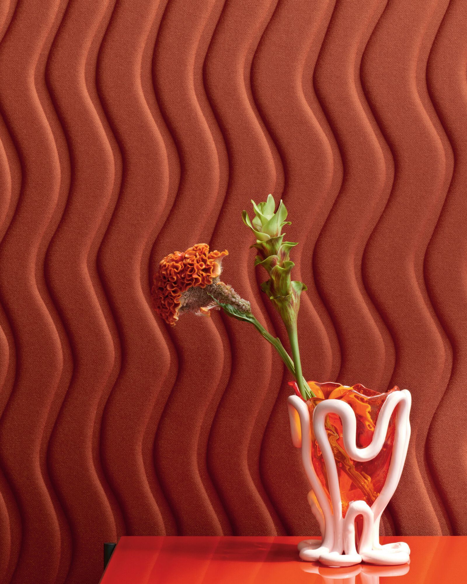 Шерстяная настенная ткань Élitis Forms ARCH-00061858 - Вид №10