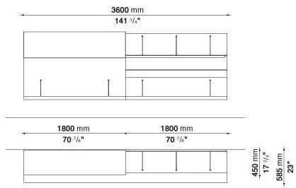 B&B Italia Стенка открытая с дверцей Pab sun-id-1474226 - Вид №14
