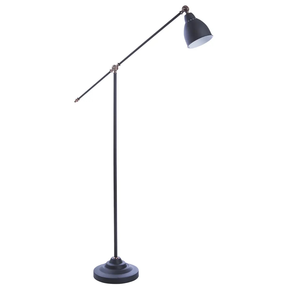 Торшер Braccio 1xE27x60 Вт цвет чёрный матовый Arte Lamp STLM-2000727 - Вид №2