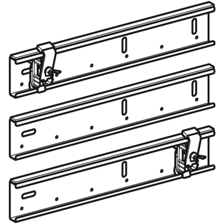 554.980.00.1 Комплект траверс и анкеров для крепления к стене Geberit Geberit  - Вид №1