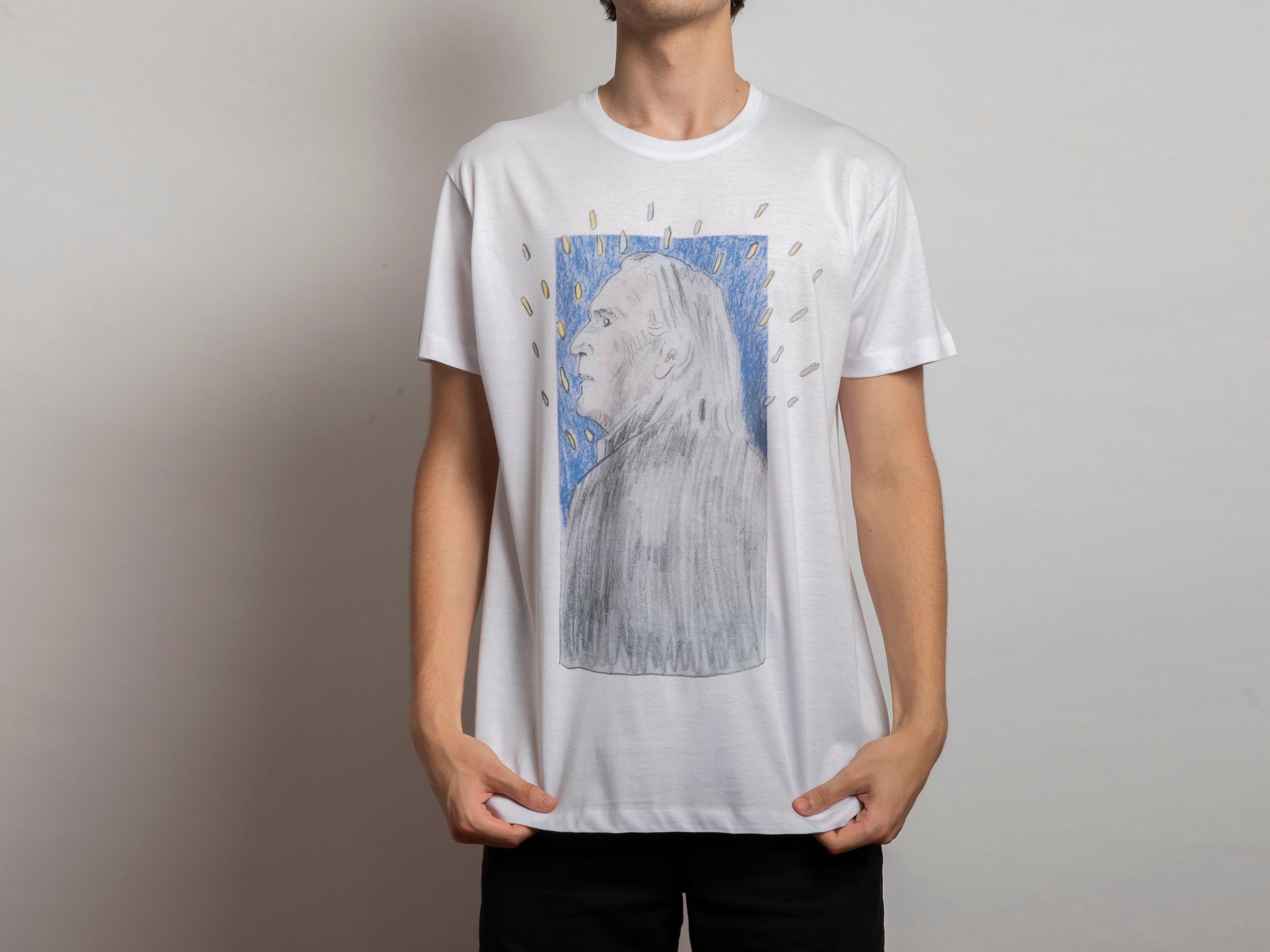 Футболка из органического хлопка с принтом isOnAir Vaghimiti ARCH-00081566