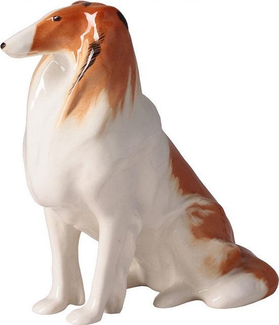 80322 Императорский фарфоровый завод Скульптура "Колли" Фарфор твердый 