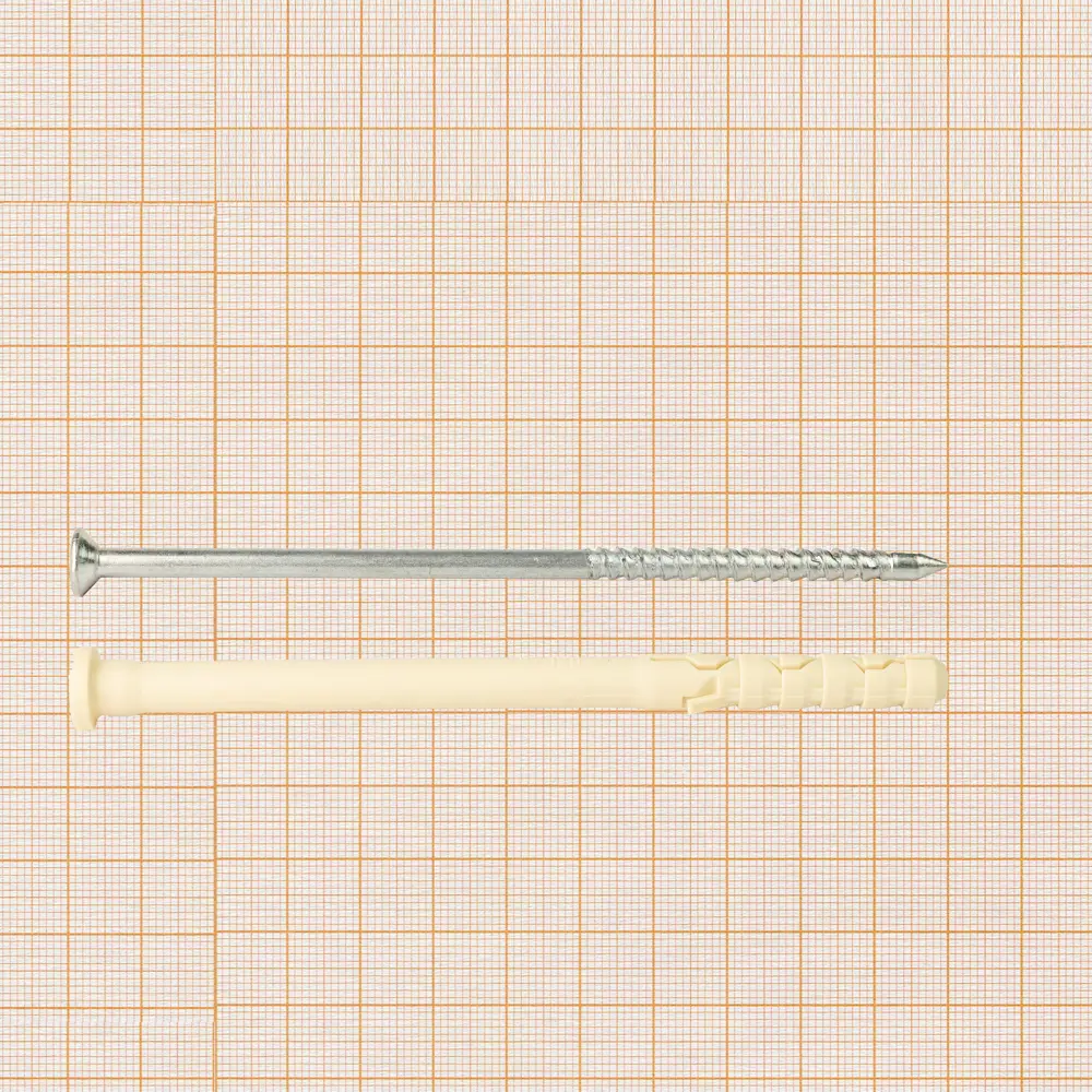 Дюбель-гвоздь цилиндрический Европартнер нейлон 8x120 мм 10 шт STLM-2190570 - Вид №3