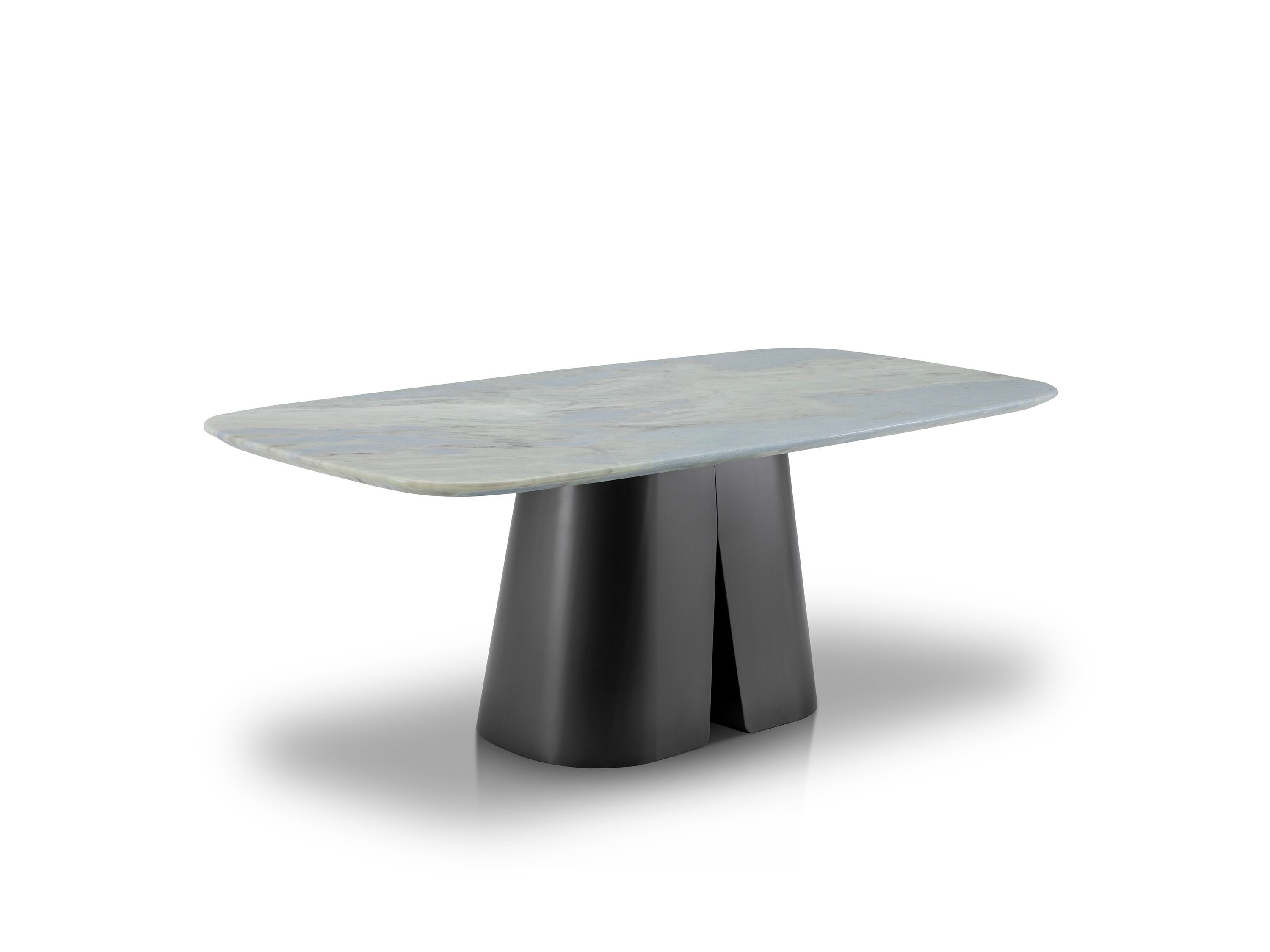 Прямоугольный обеденный стол из мрамора и нержавеющей стали CAMPO DE' FIORI AST831 ARCH-00027622 - Вид №2