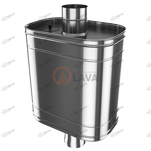 Бак-самовар LAVA 55 л. (0,8 мм, AISI 304) на трубе ЭЛИТ 2732