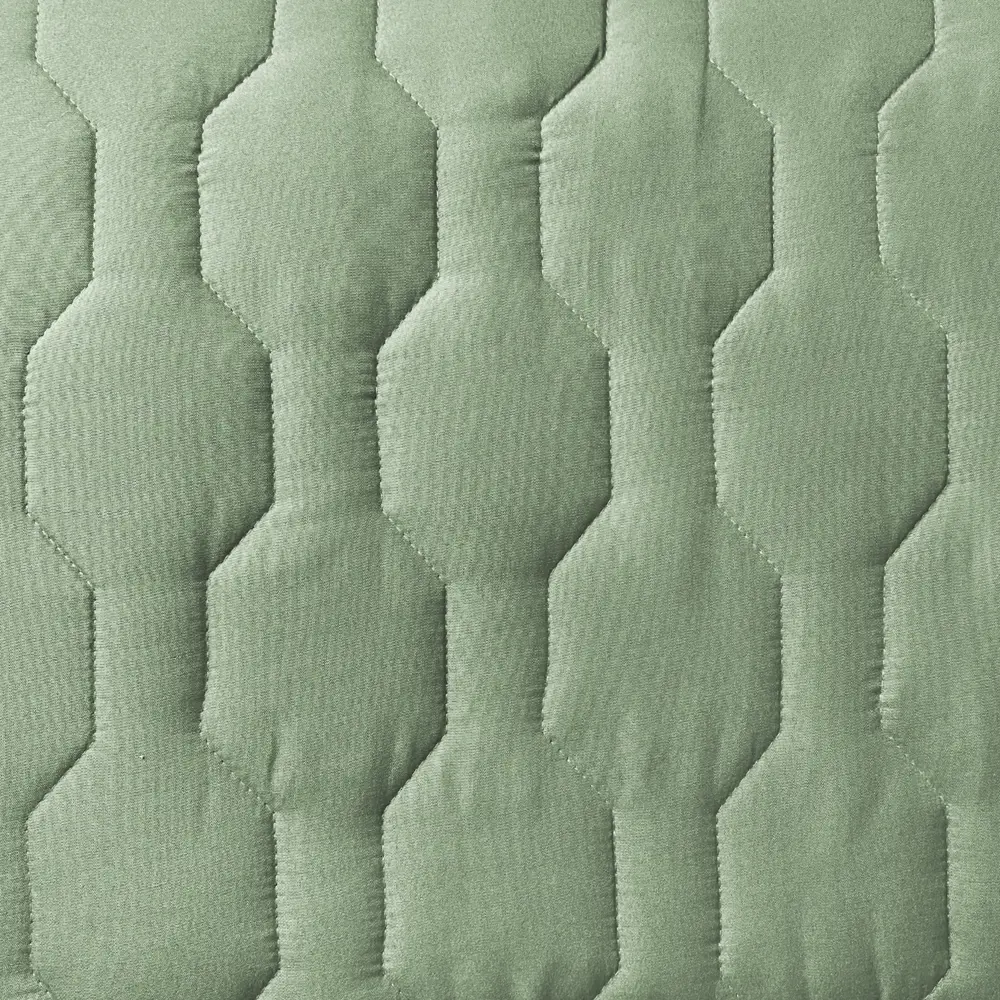 Покрывало 200x240 см микрофибра цвет оливковый Santreyd STLM-2028076 - Вид №1