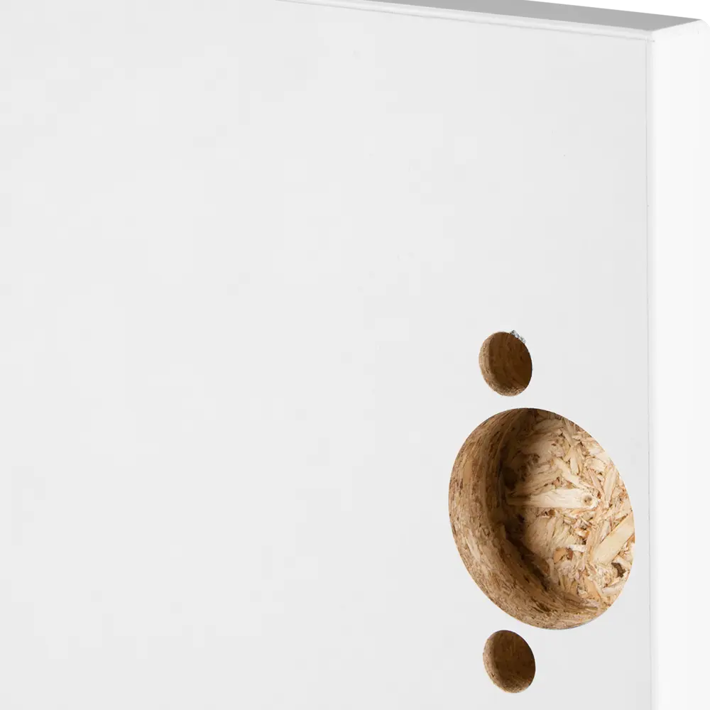 Фасад кухонного шкафа Аша 29.7x76.5 см KONSENSA ЛДСП цвет белый STLM-2009864 - Вид №7