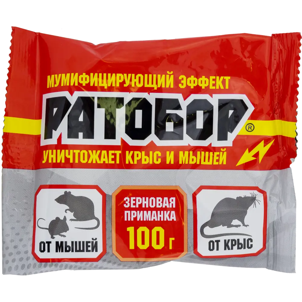 Santreyd Ратобор - готовая зерновая приманка от грызунов 100 г 15170678 STLM-0005615