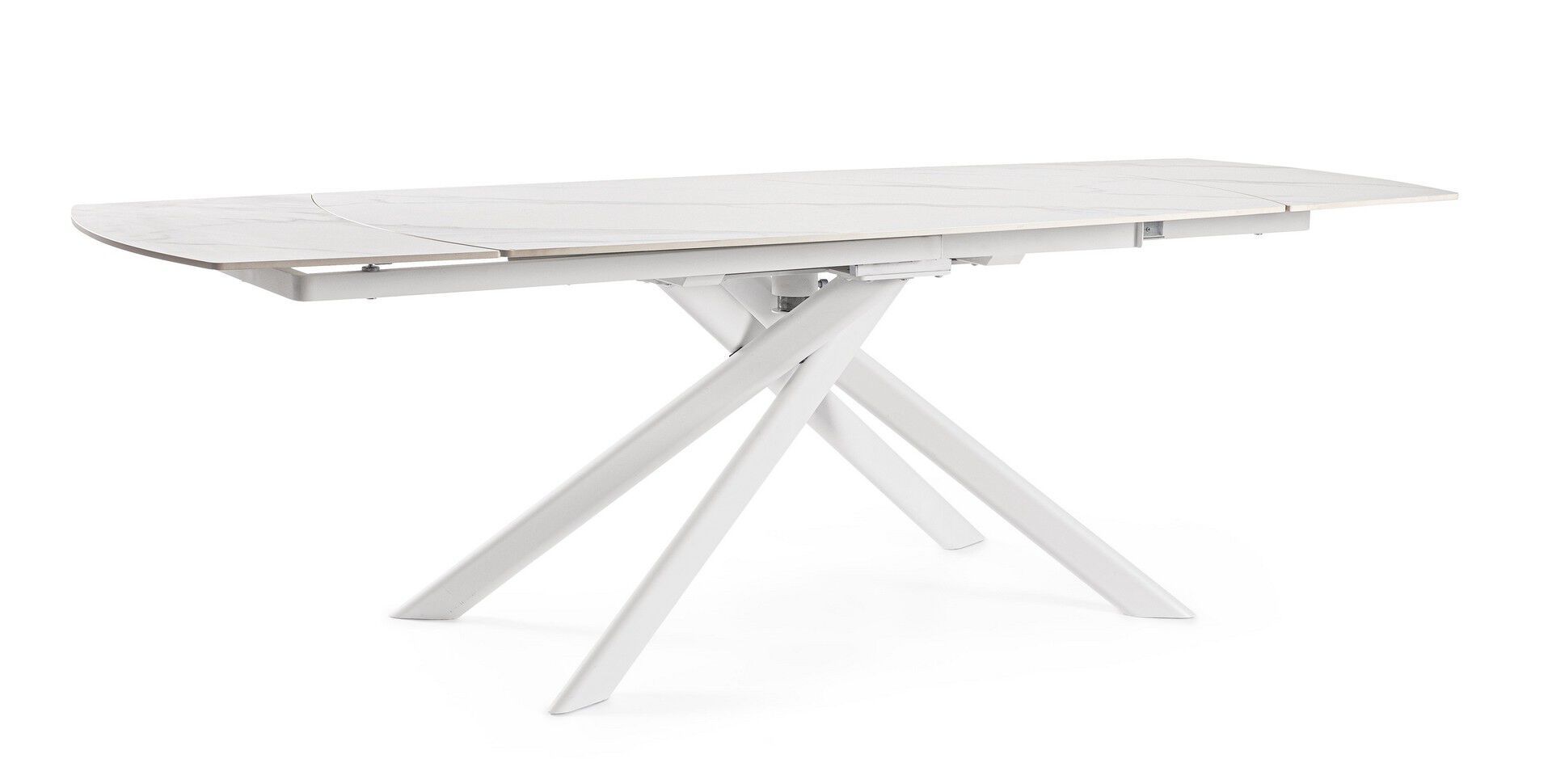 Керамический и стальной выдвижной стол BIZZOTTO JOAKIM ARCH-00015460 - Вид №1