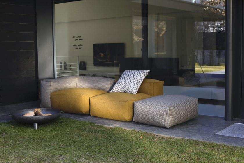 GART 2-х местный модульный садовый диван из ткани Mediterraneo sun-id-1435450 - Вид №2