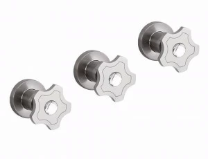 Rubinetteria Giulini Смеситель для душа на 3 отверстия с переключателем Giò crystal - giò F3615w2/s