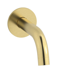 Настенный излив для ванны WE ARE IB id327is_23 Brushed Pale Gold Industria