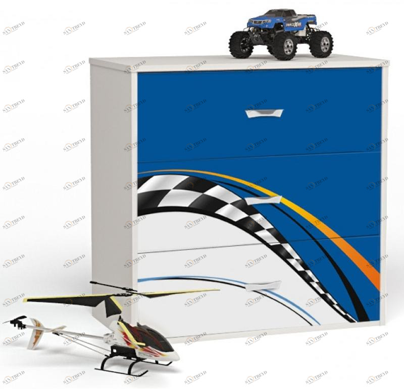 Комод ABC-KING La-Man синяя 4631147955838