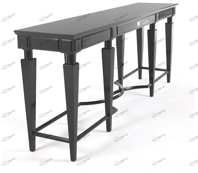 Gianfranco Ferré Home Прямоугольный консольный стол из бука sun-id-1386648