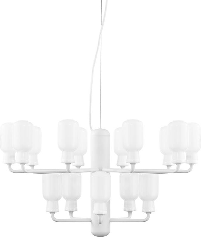 502078 Люстра Chandelier Small EU White / White Normann Copenhagen Amp 