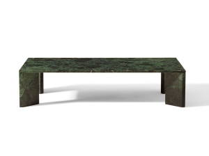 Прямоугольный мраморный журнальный столик