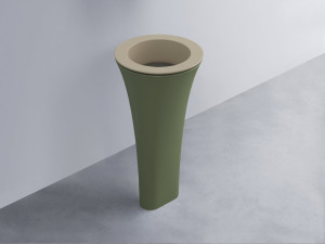 AMLA45-AV+AMPILT-FN+AMCOLT-AG Раковина Amedeo Tondo отдельностоящая cielo Enjoy + Amedeo