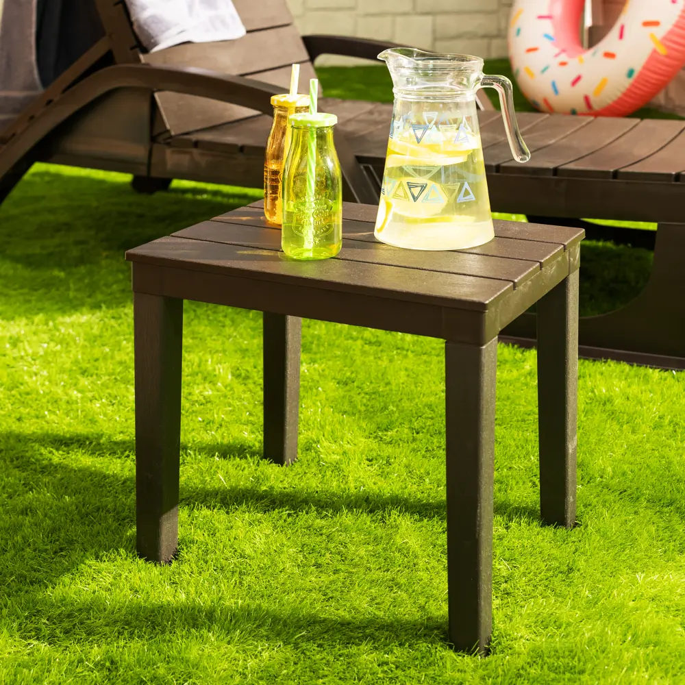 Santreyd - Прикроватный столик «Прованс» для шезлонга в шоколадном цвете 84759163 STLM-0054708