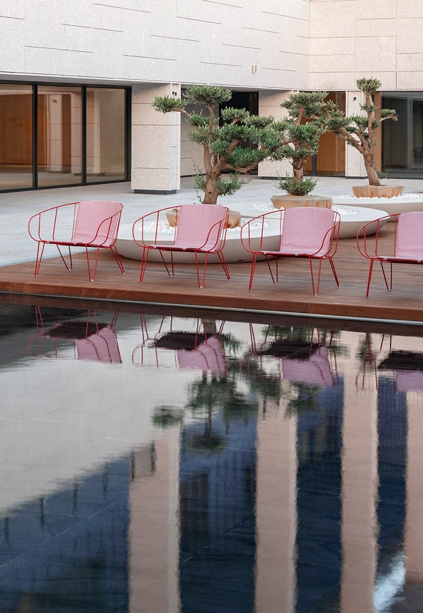 iSimar Садовое кресло из стали с подлокотниками Olivo 8083 - Вид №6