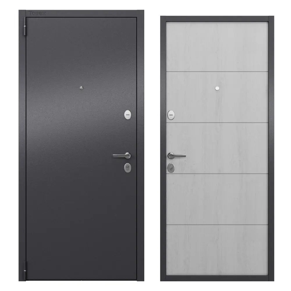 TOREX Входная дверь металлическая Моско Айс с защитой класса 2 89422148 STLM-1573943