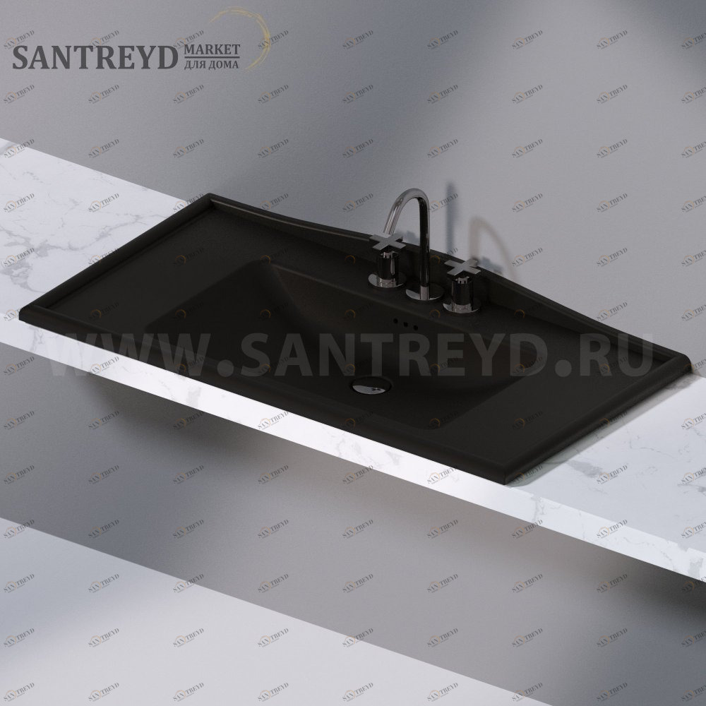 L490105 Накладная раковина под столешницу  прямоугольная A. e T. Italia PRINCESS AeT ITALIA