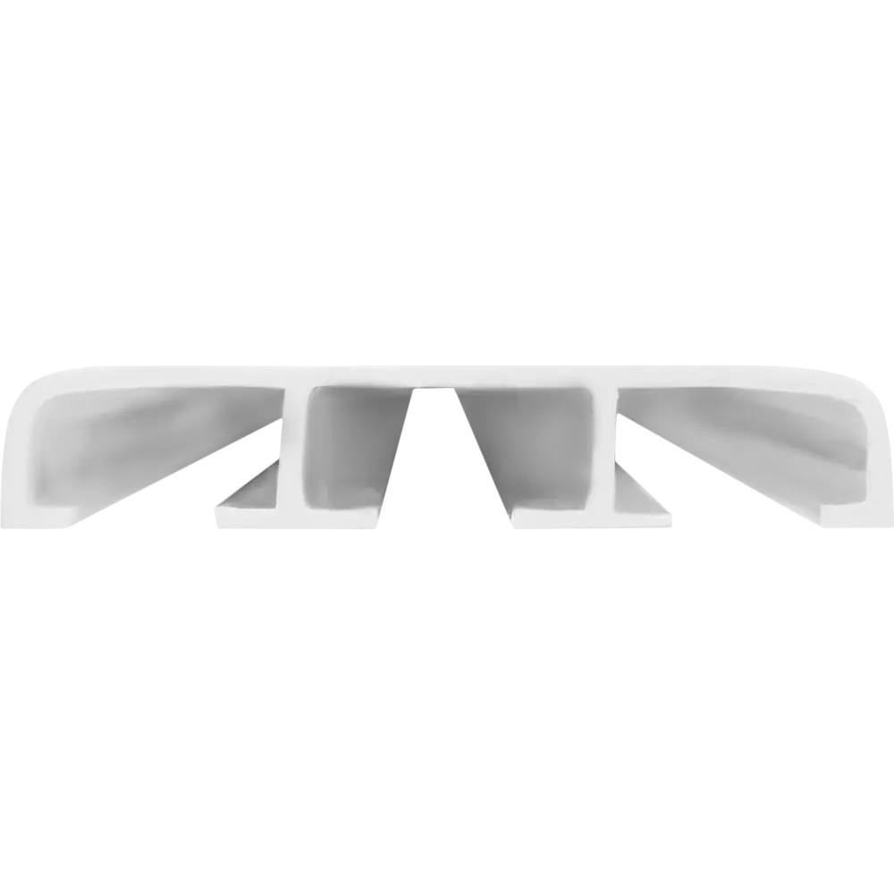 Santreyd Нащельник оконный с клипсами 55x10x3000 мм белый 82449923 STLM-0902865 - Вид №3