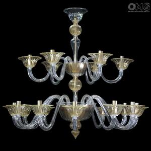 1170 ORIGINALMURANOGLASS Люстра Виктория - Либерти - муранское стекло OMG  см