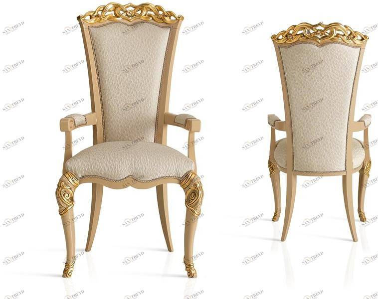 A.R. Arredamenti Стул с обивкой и подлокотниками Harmony 309/i