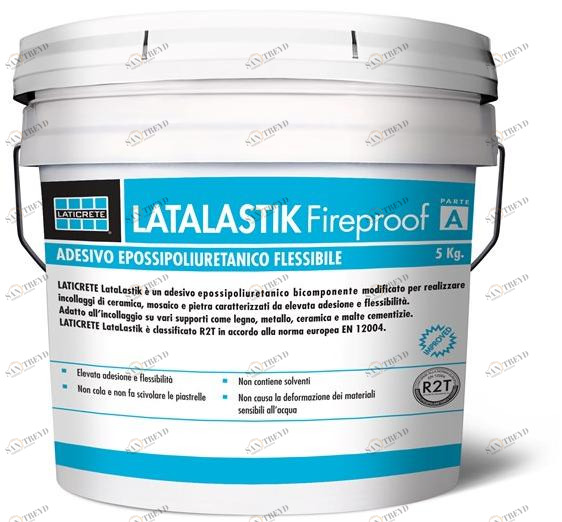 LATICRETE Двухкомпонентный огнестойкий эпоксидно-полиуретановый клей Adesivi e malte sun-id-1487794