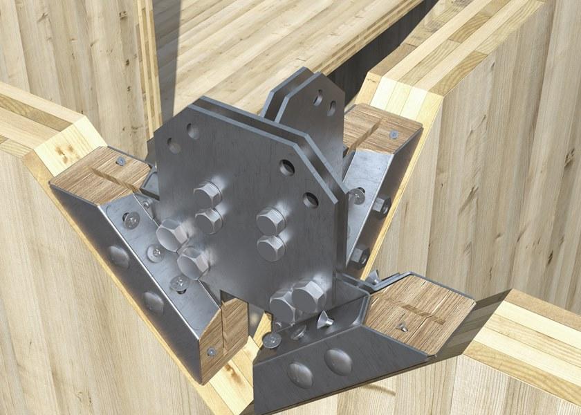 ROTHOBLAAS Универсальный соединитель для clt панелей X-rad sun-id-1499464 - Вид №2