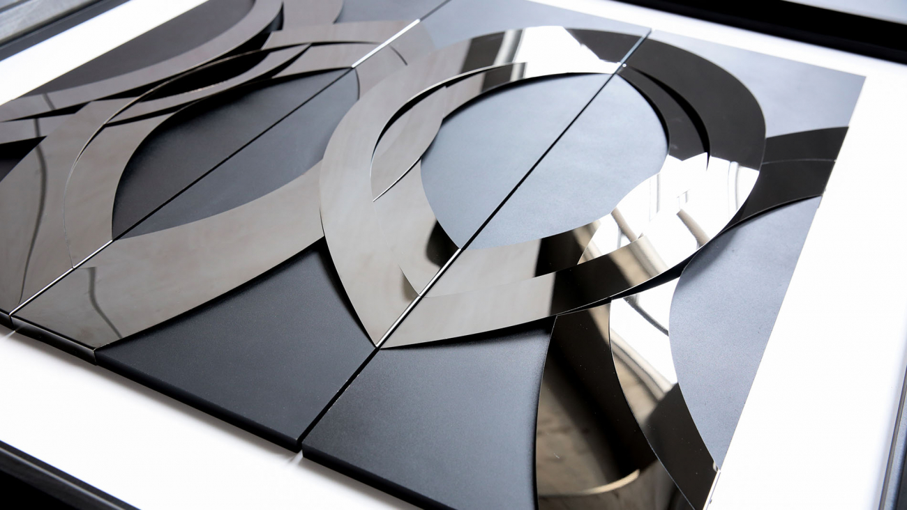 Панно-картина на стену MOONRISE BLACK EVENHOME  192768 Белый;черный  - Вид №1