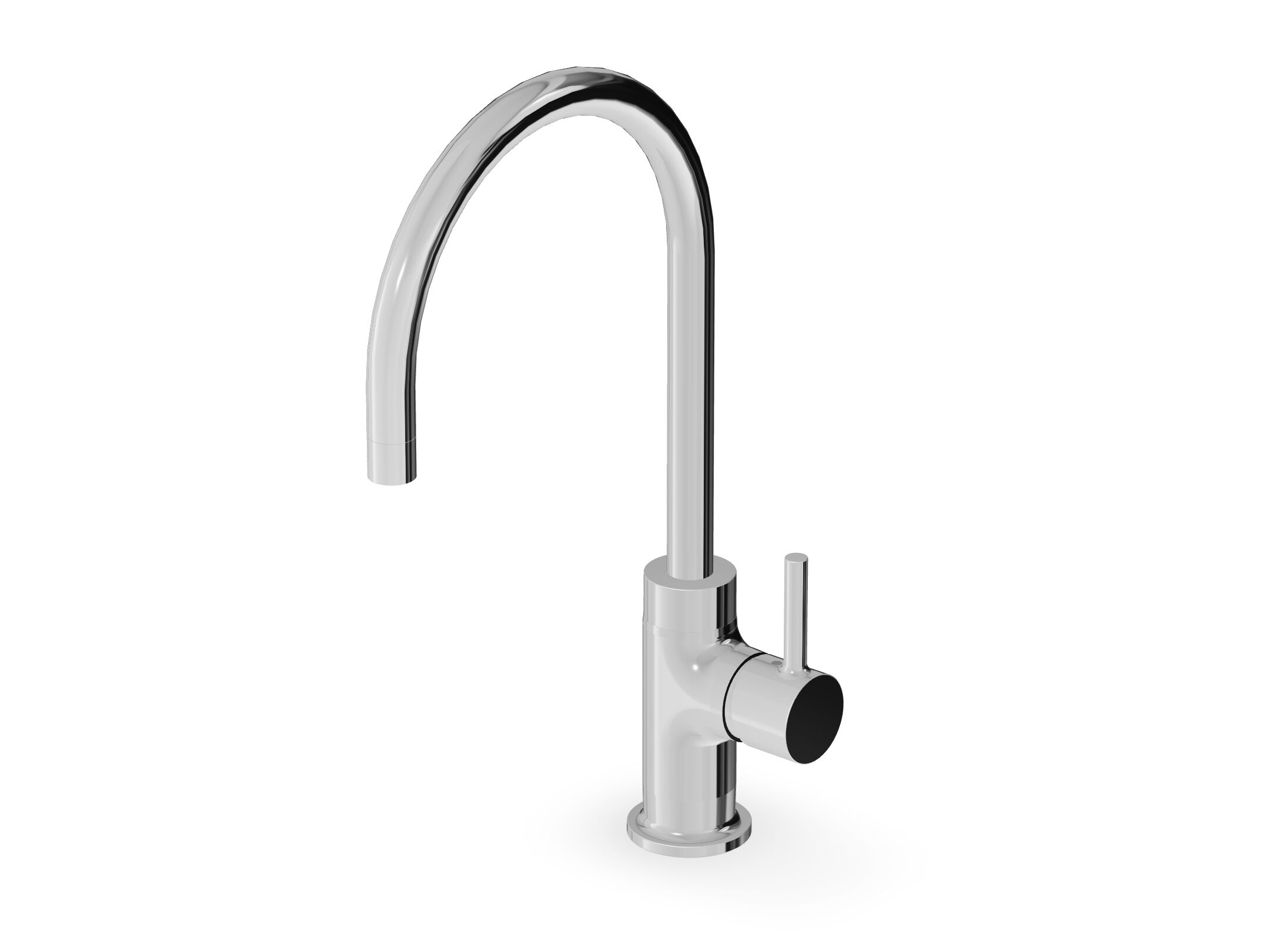 Однорычажный смеситель для кухни с поворотным изливом Zucchetti Pan S ARCH-00148212