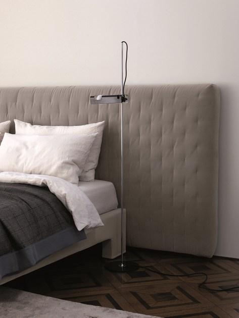 Meridiani Двуспальная кровать со съемным чехлом из ткани Edition tuyo sun-id-1377611 - Вид №12