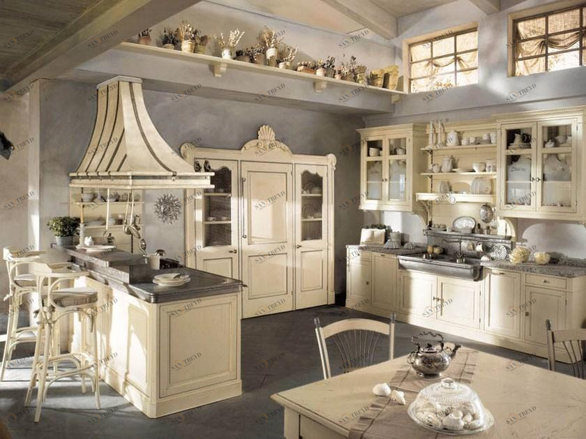 Marchi Cucine Лаковая оборудованная кухня с полуостровом Dhialma sun-id-1464951
