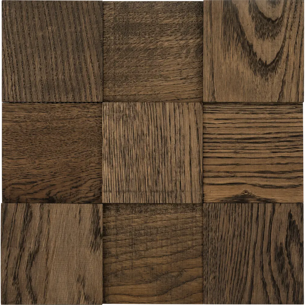 3D мозаика на сетке рельефная Дуб 0.09 м² Santreyd STLM-2056602