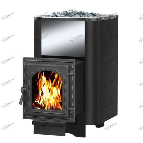 Дровяная печь для бани Везувий Сенсация 16 Антрацит (270) 217